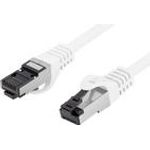 Lanberg Patchkabel CAT.8.1 S/FTP LSZH CU Fluke Zert. wß (PCF8-10CU-0100-W)