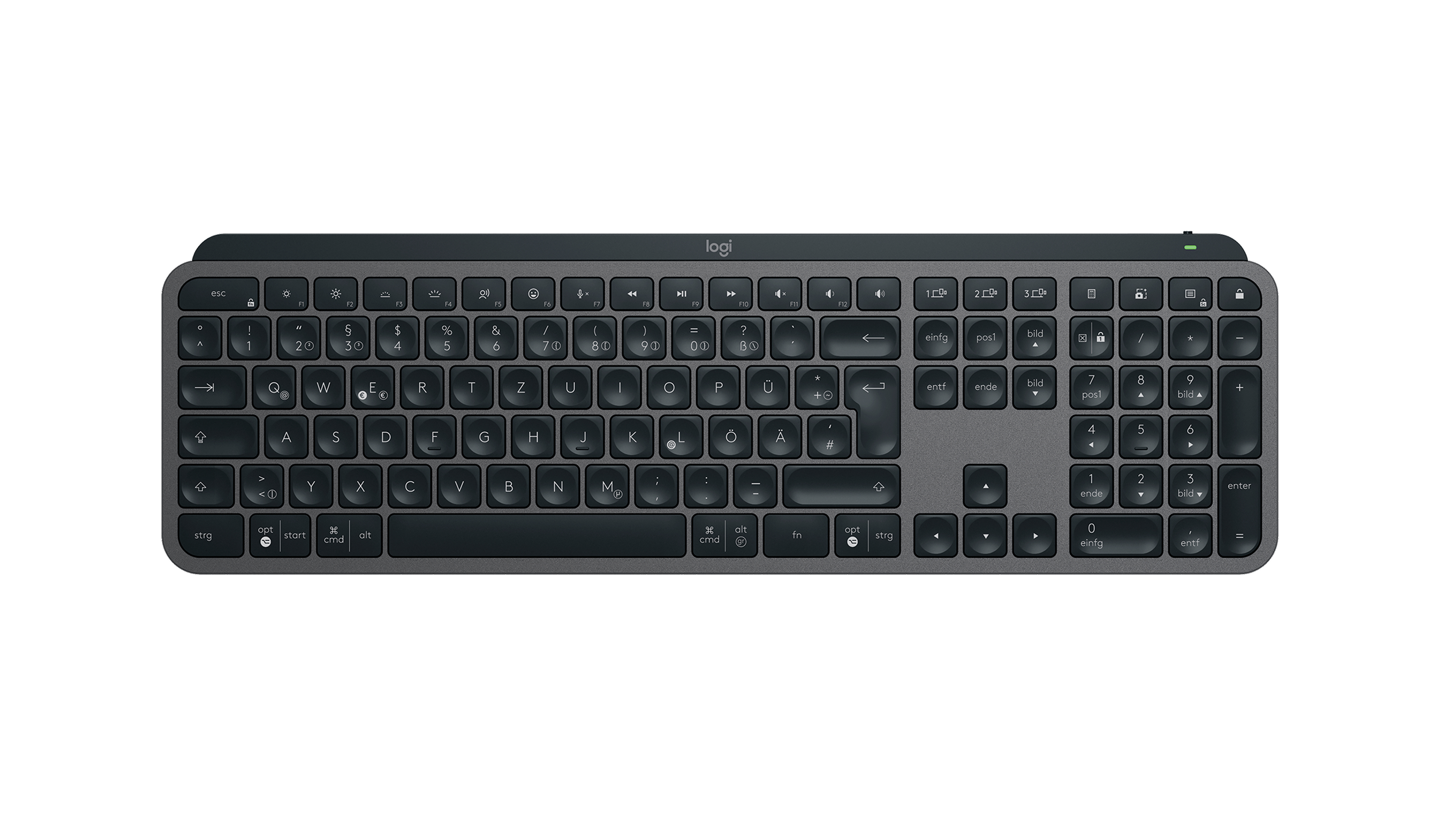 Logitech MX Keys S QWERTZ Bluetooth Graphite