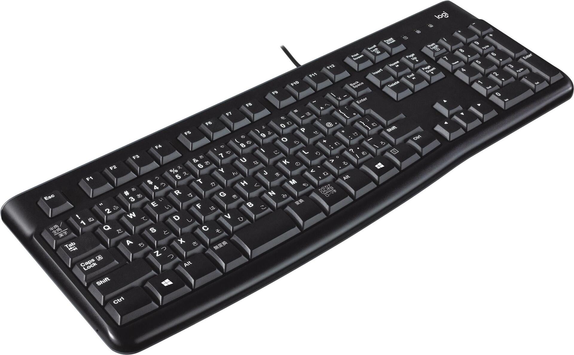 Logitech K120 Tastatur USB Hebräisch Schwarz