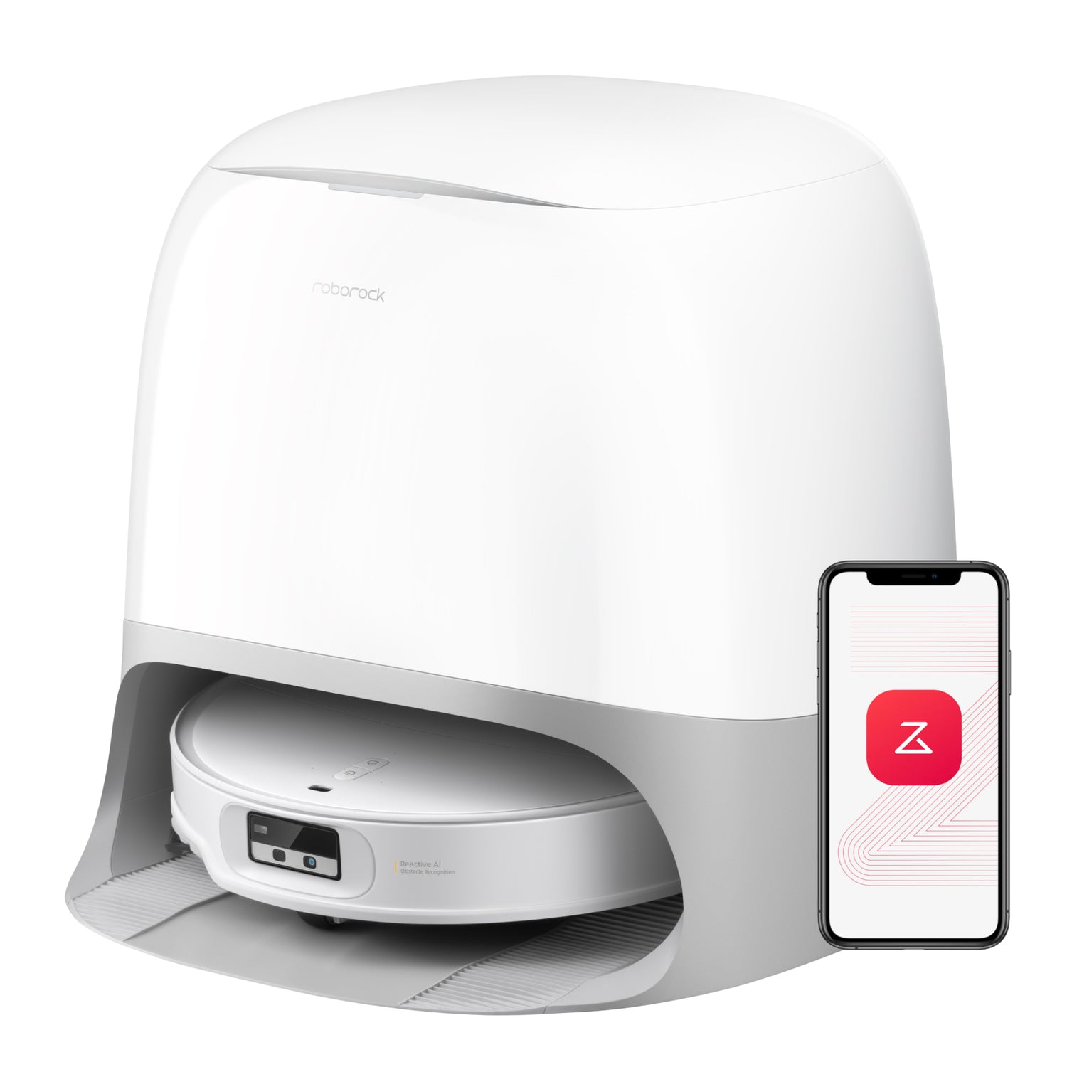 Roborock Qrevo CurvX Saugroboter 22000 Pa Weiß