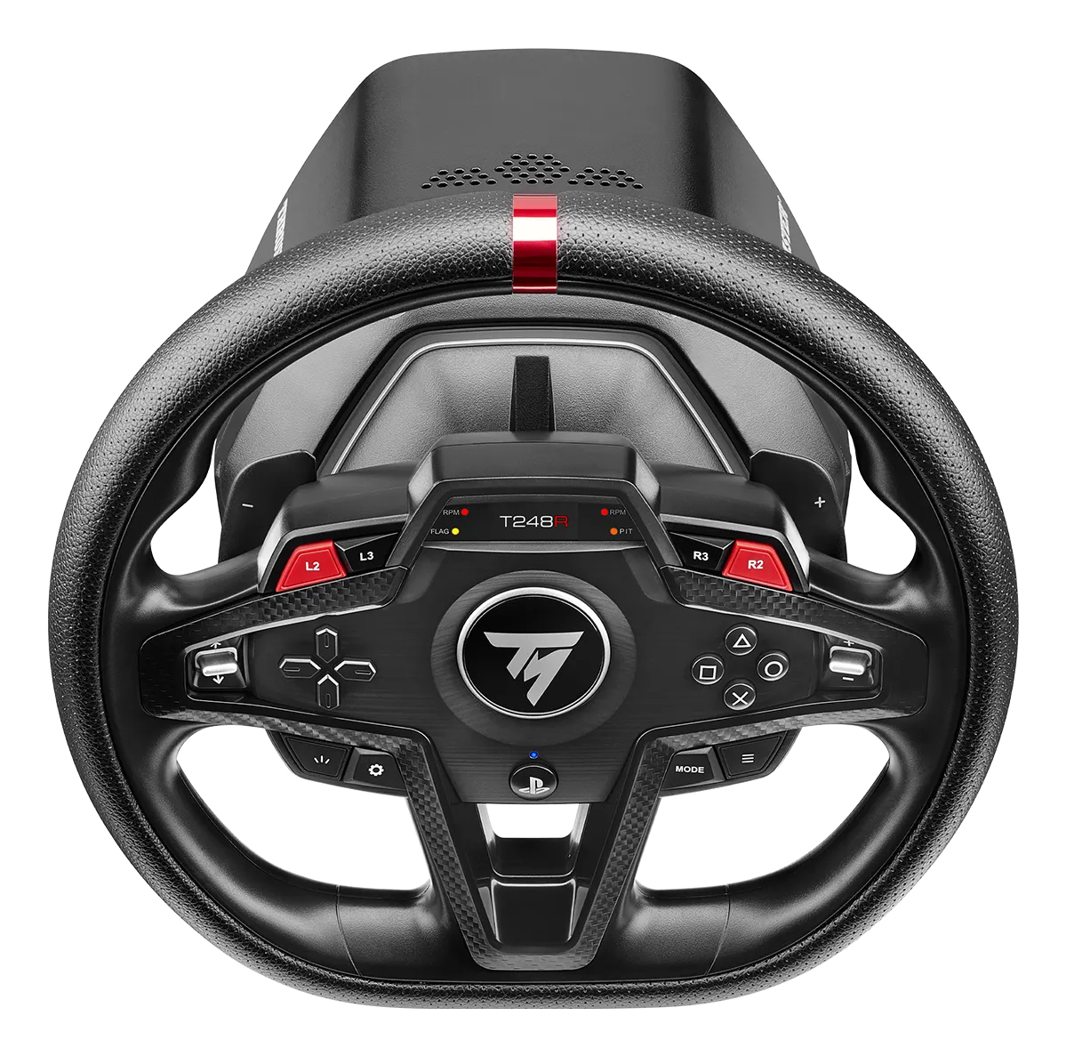 Thrustmaster T248R Lenkrad mit Pedalset USB Kabelgebunden PC, PlayStation 4, PlayStation 5 Karbon