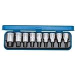 Gedore Innen-Sechskant Steckschlüssel-Bit-Einsatz-Set 9teilig 1/2" (12.5 mm) 6156410 (6156410)