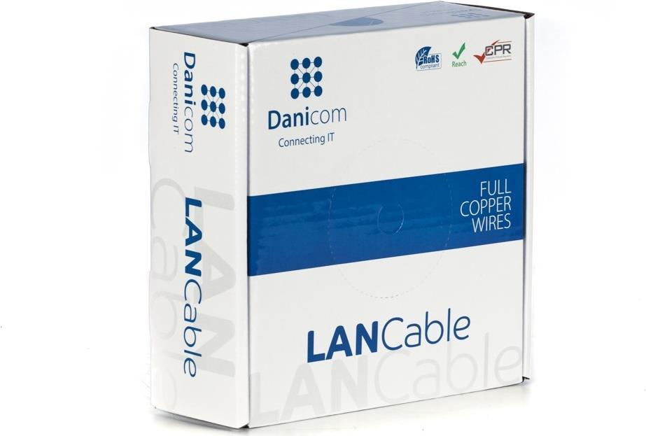 DSIT DANICOM CAT6 UTP 50m Starrleiter - LSZH (Eca) (DC-UTP6-50S-ECA)