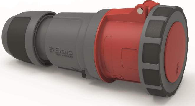Bals Kupplung 125A 5p 400V 6h 3199-1 IP67 Schraubklemme Bajonettring gummiert 1 (3199-1)