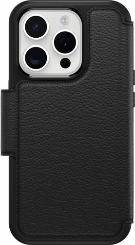 OtterBox Strada MagSafe Hülle für iPhone 15 Pro Shadow schwarz Pro Pack (77-93812)