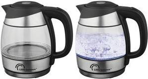 Little balance Wasserkocher Little Verre, 1,2 Liter, Glas aus Borosilikatglas, Edelstahl und Kunststoff, 1-Hand - 1 Stück (LB 8766)