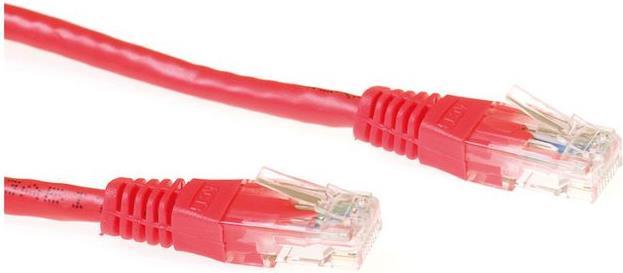 Microconnect B-UTP603R-B Netzwerkkabel Rot 3 m Cat6 U/UTP (UTP) (B-UTP603R-B)