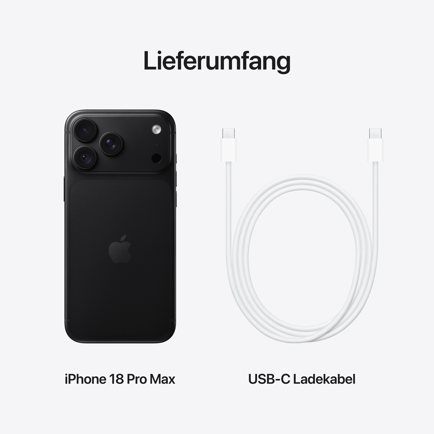 Apple iPhone 18 Pro Max 512 GB Schwarz