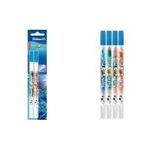 PELIKAN Tintenloeschstift S.Pirat 850 loescht koenigsblaue Tinte Blisterpackung mit 2 Stk F-Breite zum loeschen einzel Buchstaben (00921742)