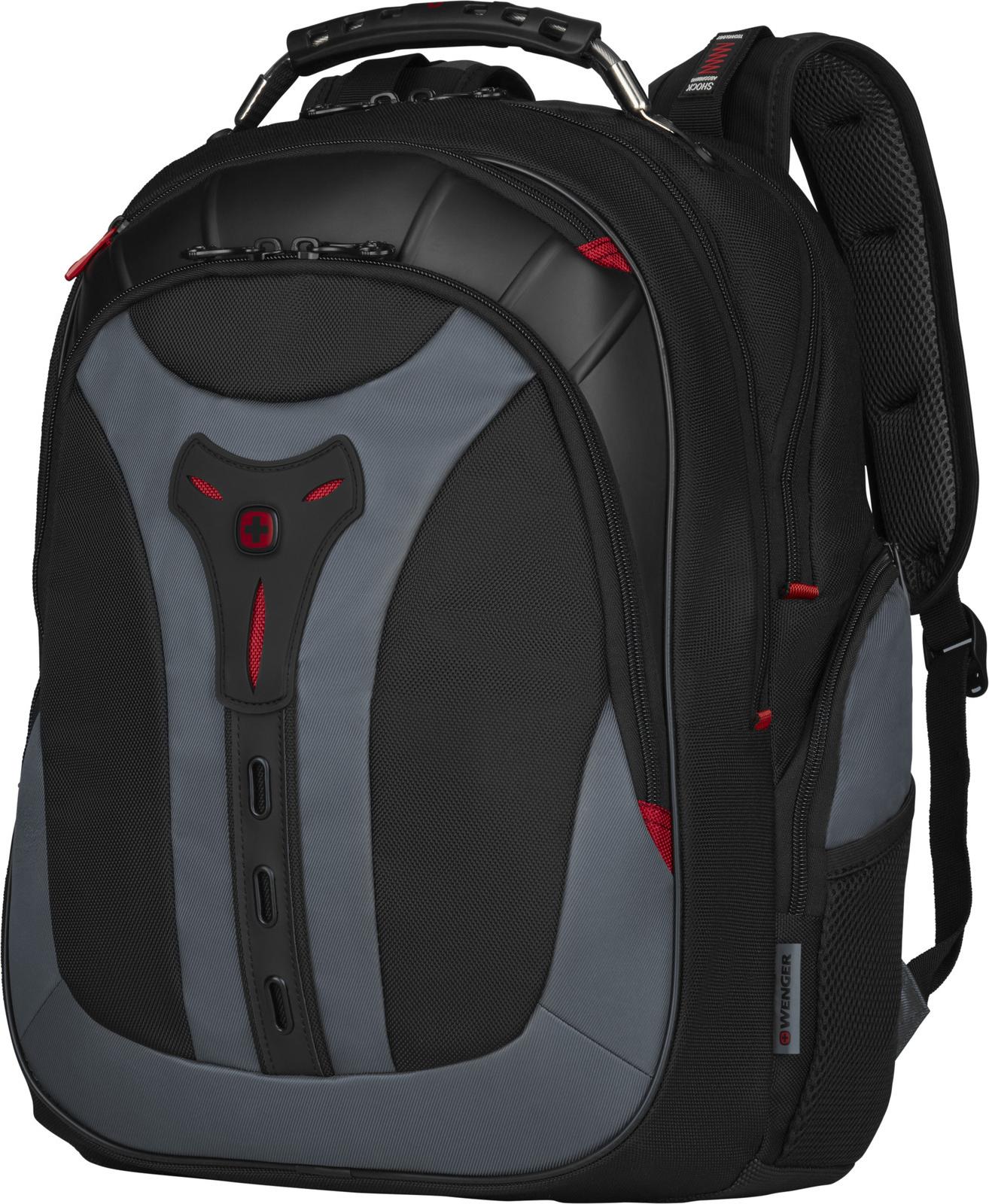Wenger Pegasus Notebook-Rucksack 17" Schwarz/Grau
