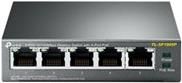 TP-LINK TL-SF1005P - Switch - nicht verwaltet - 5 x 10/100 (4 PoE) - Desktop - PoE (58 W)