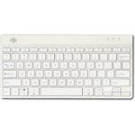 R-Go Tools Compact Break RGOCOUSWLWH Tastatur Bluetooth QWERTY US Englisch Weiß (RGOCOUSWLWH)