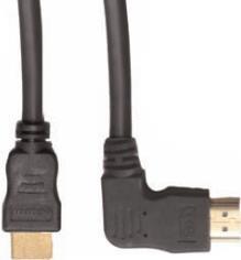 E+P HDMI-Kabel HDW 2 2,0m 1xHDMI-Stecker/1xHDMI 90Grad Winkelsteck (HDW2)