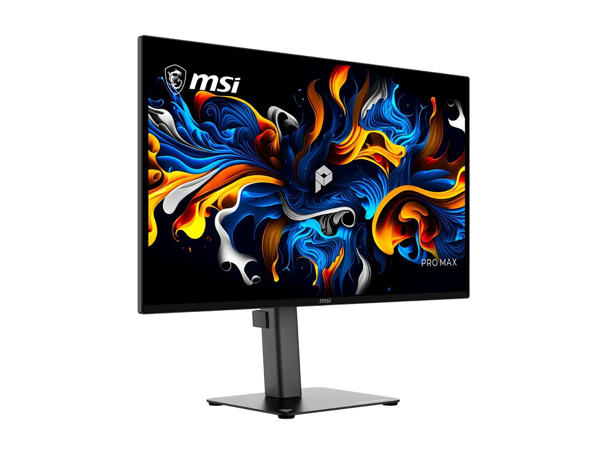 MSI PRO MAX 271QPX14G 27" QD-OLED Monitor 2560 x 1440 144 Hz HDMI DisplayPort USB-C