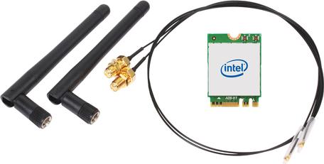 Shuttle WLN-M22 WLAN-Kit M.2 Intel AX210 Wi-Fi 6E Bluetooth 5.2 für Cube PCs