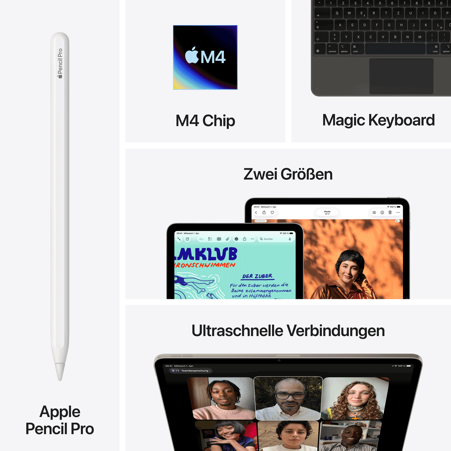 Apple 11'' iPad Air M4 Wi-Fi 256GB - Polarstern