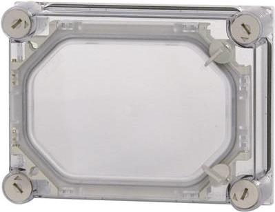 Eaton Gehäusedeckel D150 D150-CI23/T (L x B x H) 50 x 187.5 x 250 mm Transparent Passend für Serie CI, Gehäusemaß 187.5 (74849)