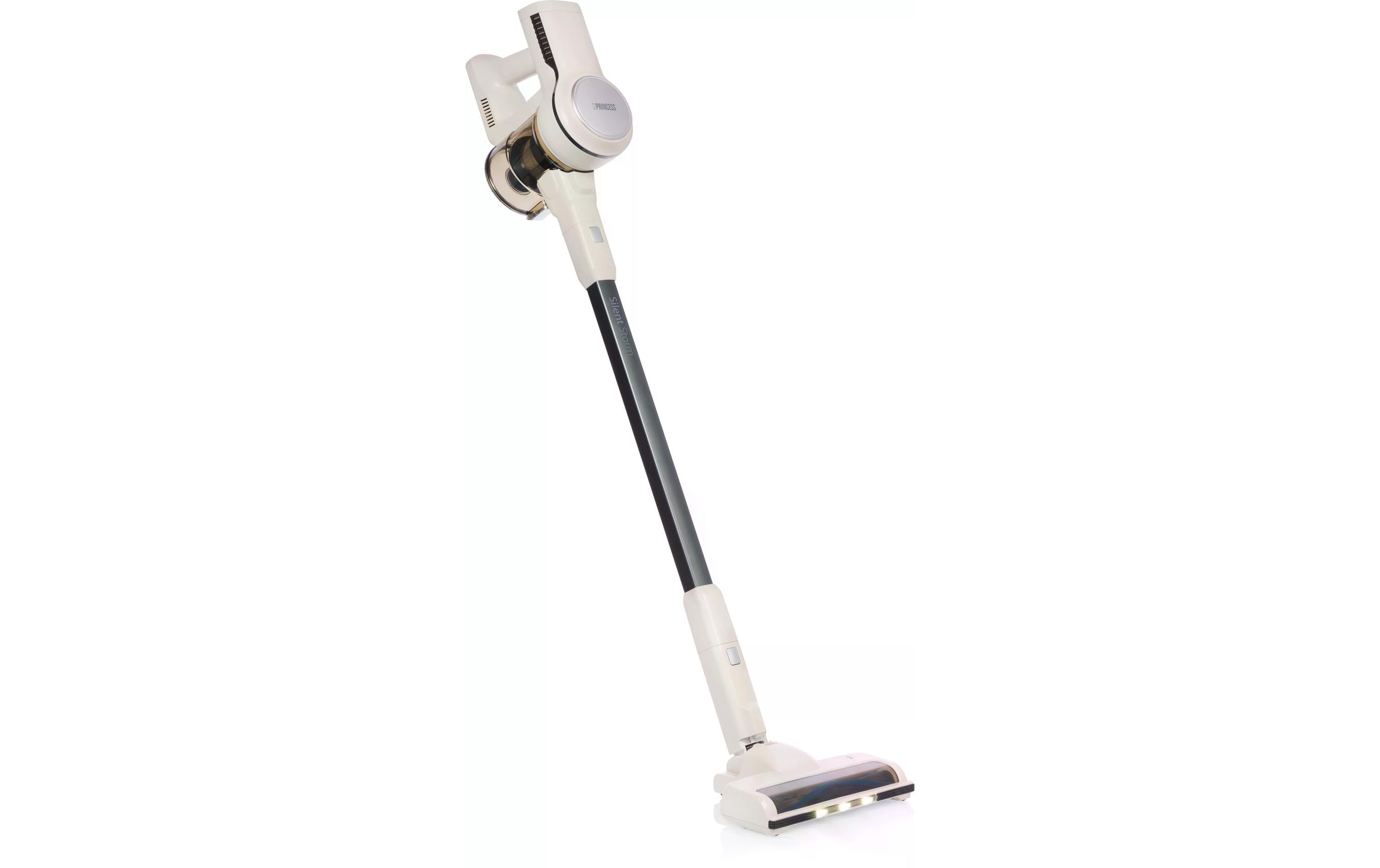 Princess 01.339380.01.001 Akku-Stabstaubsauger Beutellos 140 W 0,6 l Grau