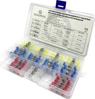 Quadrios 2011C396 Stoßverbinder 0.25 mm² 6 mm² Vollisoliert Weiß, Rot, Blau, Gelb 120 St. (2011C396)