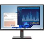 Lenovo ThinkVision T27p-30 68,6 cm (27 Zoll) 3840 x 2160 Pixel 4K Ultra HD LED Schwarz [Energieklasse F] (63A9GAT1EU) (geöffnet)