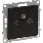 Legrand SEANO Durchgangsdose 765468 TV-R-SAT f.HD-TV in der Farbausführung 5 (765468)