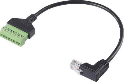 Renkforce RJ45 Netzwerk Adapterkabel[1x RJ45-Stecker 8p8c - 1x Klemmanschluss] 30 cm (RF-6443974)