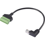 Renkforce RJ45 Netzwerk Adapterkabel[1x RJ45-Stecker 8p8c - 1x Klemmanschluss] 30 cm (RF-6443974)