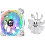Thermaltake SWAFAN 12 RGB Radiator Fan TT Premium Edition White Computergehäuse Luftkühlung 12 cm Weiß 3 Stück(e) (CL-F145-PL12SW-A)