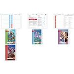 ROTH Hausaufgabenheft Robo Drache für clevere Faule liniert DIN A5 ohne Rand, 104 Blatt (89507)