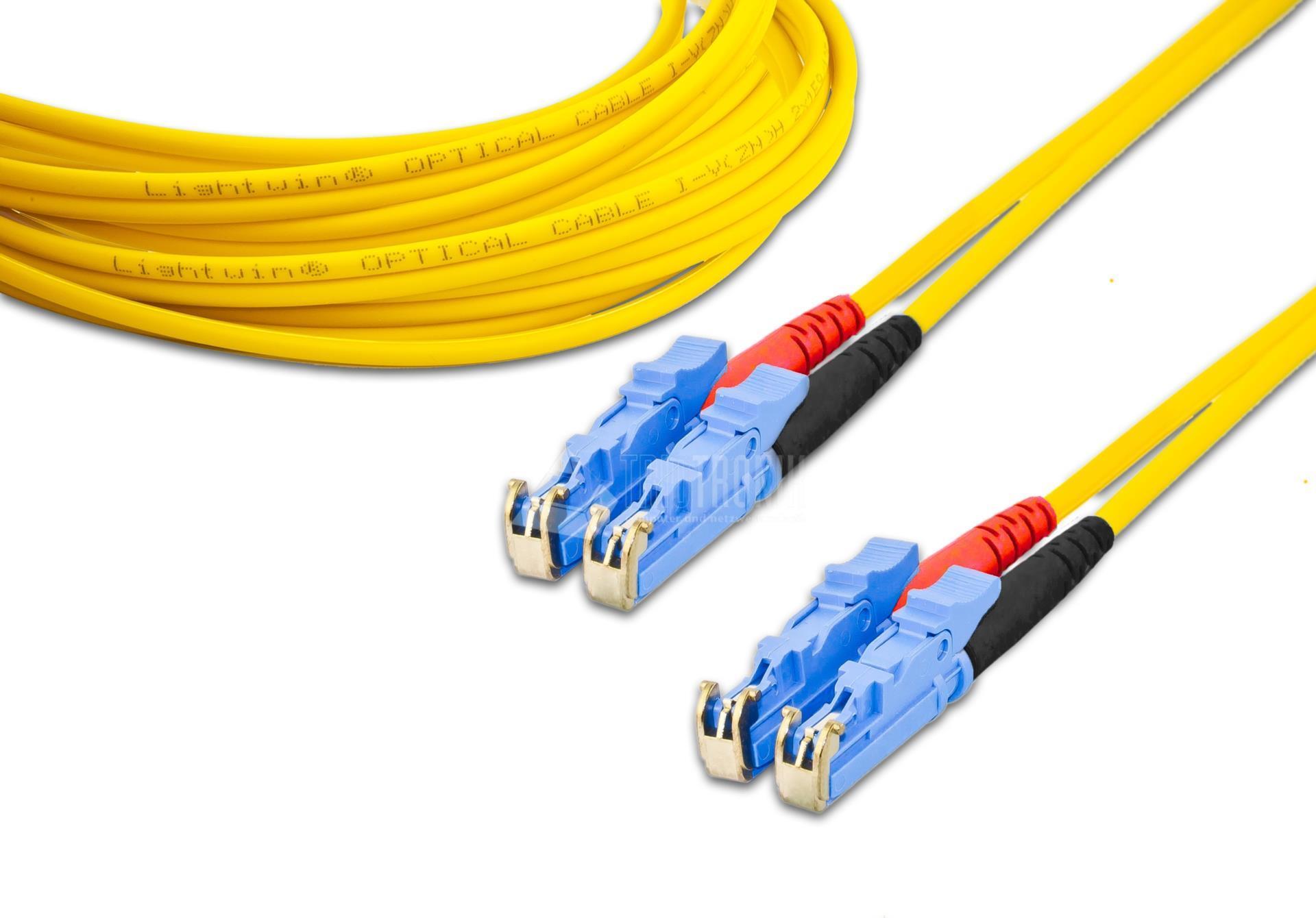 Lightwin High Quality Duplex LWL Patchkabel (LDP-09 LSH-LSH 5.0)