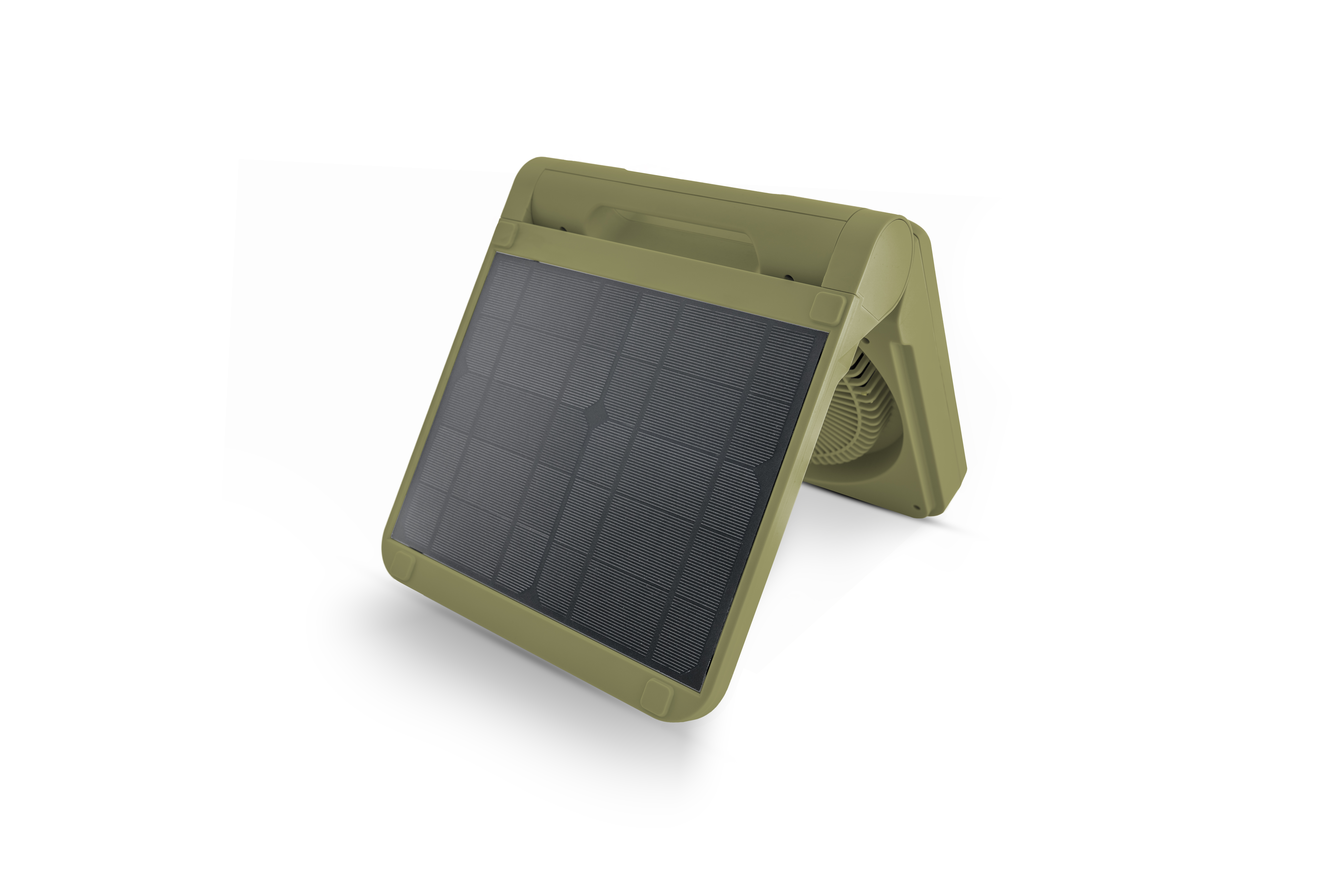 Unold 86516 Camping Solarventilator 20 cm 10 W Grün