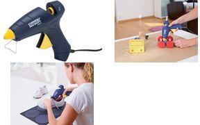 Rapid Heißklebepistole EG212, 20 Watt, blau Aufheizzeit: 3 Minuten, Vorschubhebel mit Softgrip, - 1 Stück (5001706)