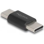 DeLOCK Adapter SuperSpeed USB 10 Gbps (USB 3.2 Gen 2) USB Type-C Gender Changer Stecker zu Stecker schwarz (60035)