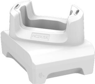 ZEBRA HC2X/HC5X Healthcare 1-slot white charge only cradle, Compatible with hand strap, Power supply and USB cable sold separately, (CRD-HC2L5L-BS1CO)