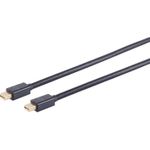 SHIVERPEAKS Mini-Displayportkabel 1.2 UHD schwarz 2 m (SHVP BS10-51035)