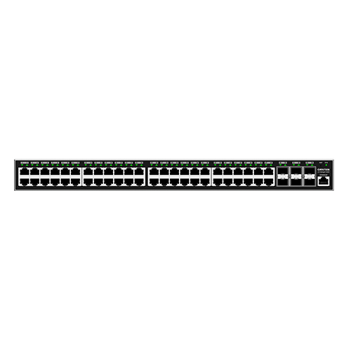 Grandstream GWN7800 Series GWN7806P Managed L2+ PoE+ Switch 48 x Gigabit 6 x 10G SFP+ Grau
