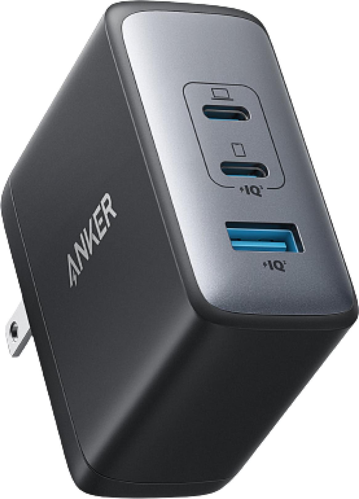 Anker 736 Nano II 100 W 3-Port USB-C Netzteil Schwarz