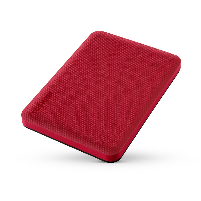 Toshiba Canvio Advance 1 TB Externe Festplatte 2,5" USB 3.2 Gen 1 Rot