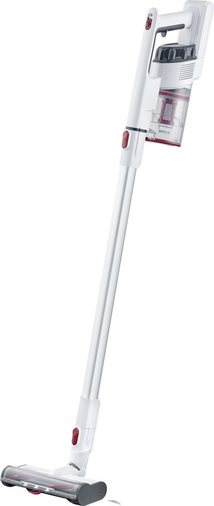 Severin HV 7152 Stabstaubsauger/Elektrischer Besen Staubbeutel 0,5 l 120 W Rot - Weiß (HV7152) (geöffnet)