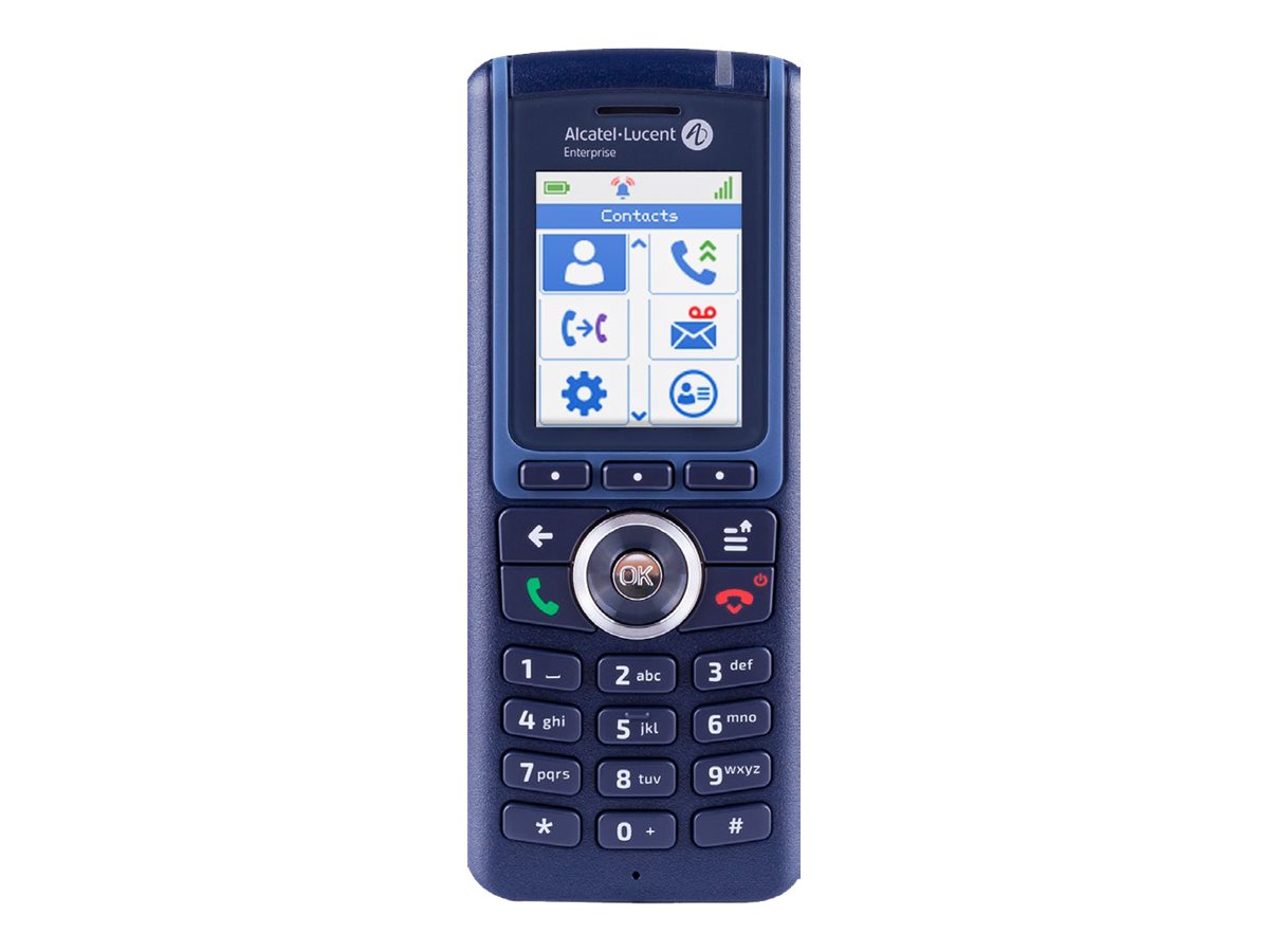 Alcatel-Lucent Enterprise 8234 Schnurloses Digitaltelefon Blau