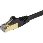 StarTech.com 0,5m Cat6a Ethernet Kabel (6ASPAT50CMBK)