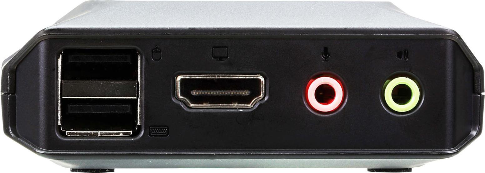 ATEN CS22H KVM-/Audio-/USB-Switch (CS22H)