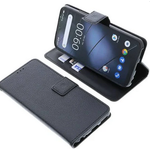 Tasche für Gigaset GS4 Book-Style Schutz Hülle. Handytasche (schwarz) mit Standfunktion (21979181)