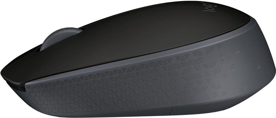 Logitech M171 Maus optisch RF Wireless Schwarz, Grau