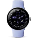 Google Pixel Watch 4 LTE 41 mm Polished Silver Iris Smartwatch Wear OS