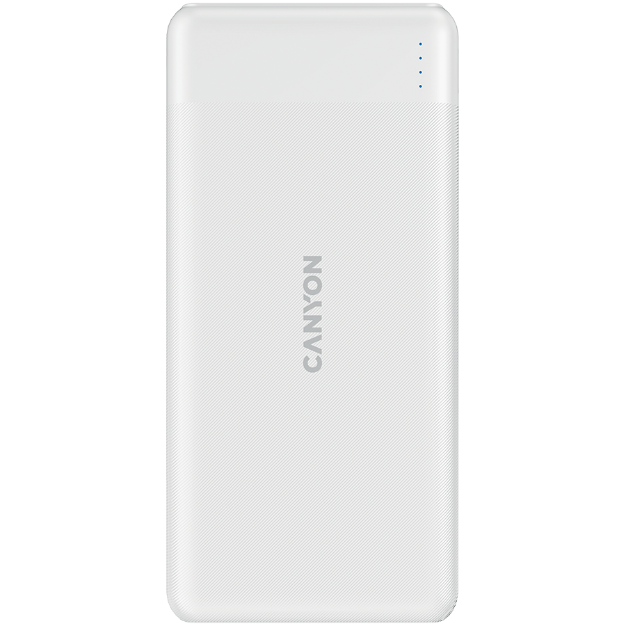 Canyon Powerbank PB-109 10000 mAh PD/QC/Lightning white retail (CNE-CPB1009W)