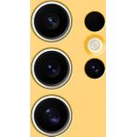 Samsung Silicone Case Yellow Handy-Schutzhülle 17,3 cm (6.8") Cover Gelb (EF-PS928TYEGWW)