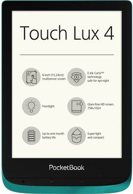 PocketBook Touch Lux 4 - emerald (PB627-C-WW)