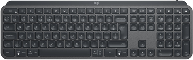 Logitech MX Keys for Business Tastatur RF Wireless + Bluetooth Deutsch Graphit (920-010244) (geöffnet)