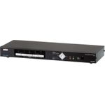 Aten CM1284 Tastatur/Video/Maus (KVM)-Switch Rack-Einbau Schwarz (CM1284)